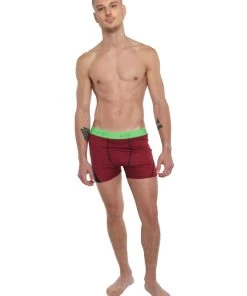 4-rth Performance Yoga Leggings - Short (Brick Red Heather)