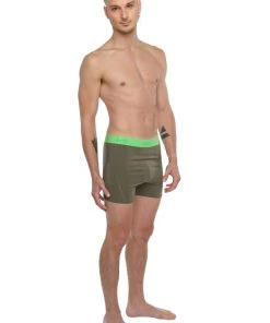 4-rth Performance Yoga Leggings - Short (Olive Green)