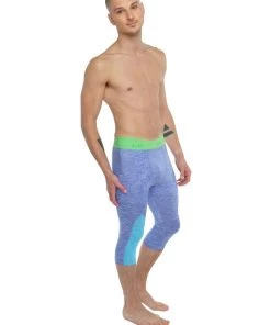 4-rth Performance Yoga Leggings - 3/4 (Lavender Heather)