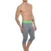 4-rth Performance Yoga Leggings - 3/4 (Steel Heather) MEN