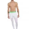 4-rth MEN Performance Yoga Leggings - Long (Arctic White)