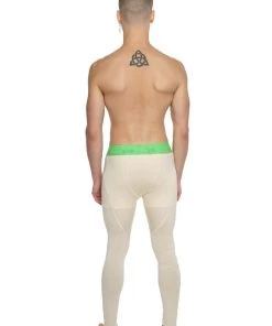 4-rth Performance Yoga Leggings - Long (Sand Beige) MEN