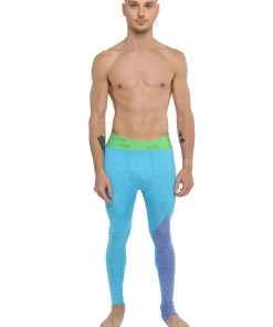 4-rth MEN Performance Yoga Leggings - Long (Coral Heather)