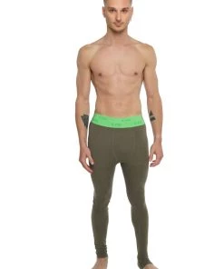 4-rth Performance Yoga Leggings - Long (Olive Green)