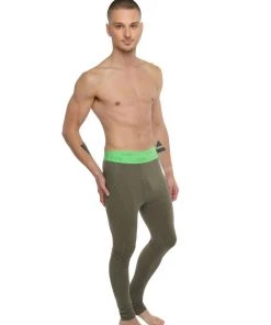 4-rth Performance Yoga Leggings - Long (Olive Green)