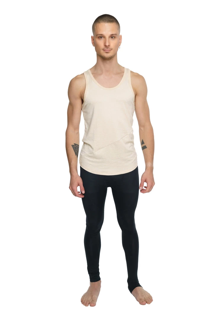 4-rth MEN The Perfect Tank (Sand Beige)