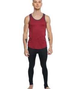 4-rth The Perfect Tank (Brick Red Heather) MEN
