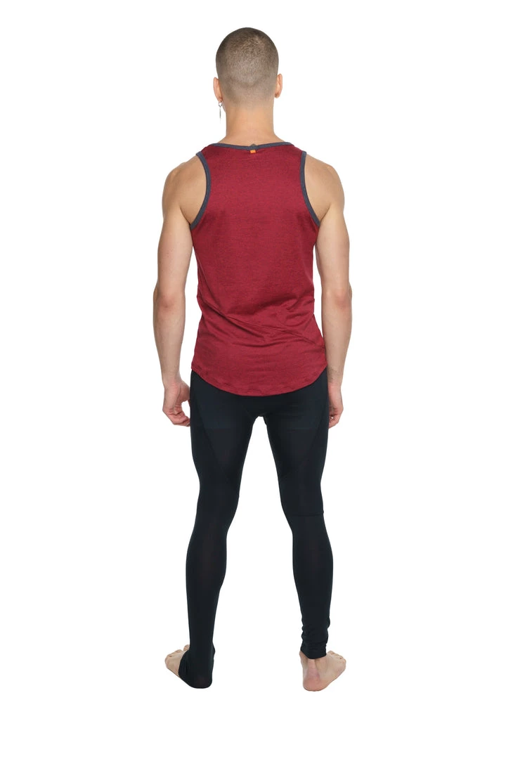 4-rth The Perfect Tank (Brick Red Heather) MEN