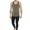 4-rth MEN The Perfect Tank (Olive Heather)