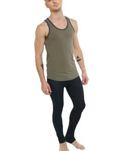 4-rth MEN The Perfect Tank (Olive Heather)