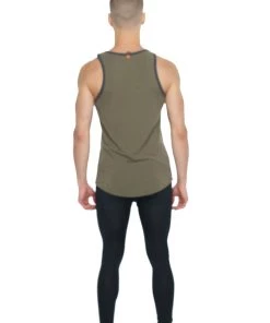 4-rth MEN The Perfect Tank (Olive Heather)