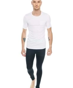 4-rth MEN Perfect Pocket Crew-Neck Tee (Arctic White)