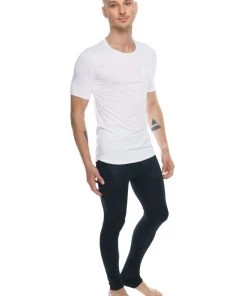 4-rth MEN Perfect Pocket Crew-Neck Tee (Arctic White)