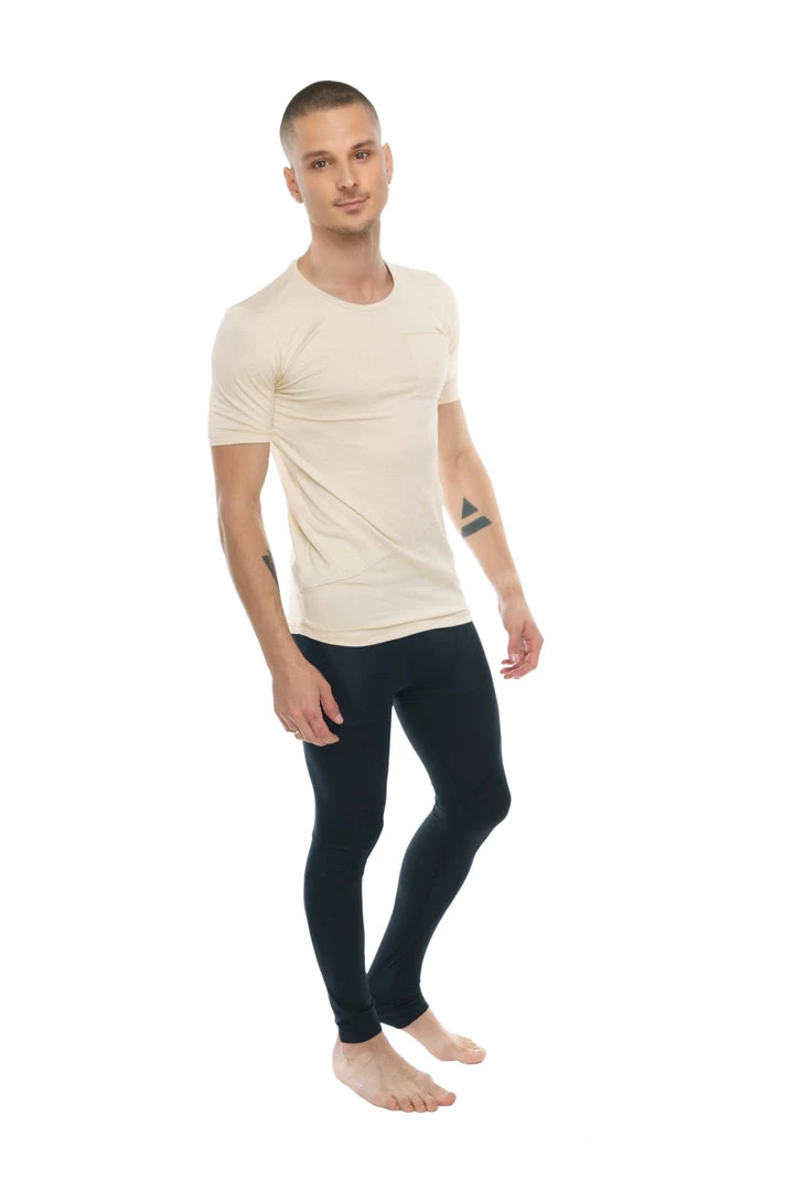 4-rth Perfect Pocket Crew-Neck Tee (Sand Beige) MEN