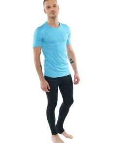 4-rth MEN Perfect Pocket Crew-Neck Tee (Coral Heather)