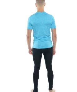 4-rth MEN Perfect Pocket Crew-Neck Tee (Coral Heather)