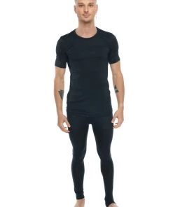 4-rth MEN Perfect Pocket Crew-Neck Tee (Black Carbon)