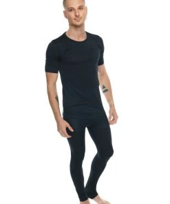 4-rth MEN Perfect Pocket Crew-Neck Tee (Black Carbon)