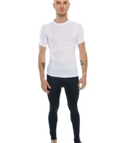 4-rth MEN Designer Raglan Crew-Neck Tee (Arctic White)