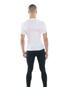 4-rth MEN Designer Raglan Crew-Neck Tee (Arctic White)