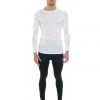 4-rth Designer Raglan Crew-Neck Tee - Long Sleeve (Arctic White)