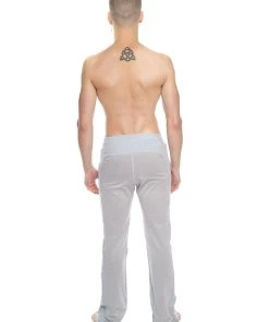 4-rth MEN **Winter Collection** MID-Weight Performance-Performance Fleece Track & Lounge Sweat Pant (Stainless Steel Grey)