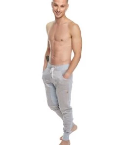 4-rth **Winter Edition** Performance Fleece Long Cuffed Jogger & Yoga Sweat Pants (Stainless Steel Grey)