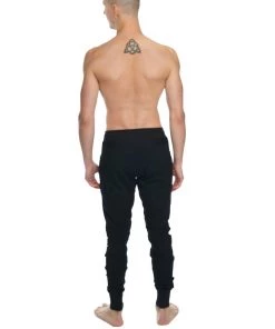 4-rth **Winter Edition** Performance Fleece Long Cuffed Jogger & Yoga Sweat Pants (Black)