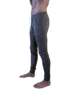 4-rth MEN **Winter Edition** Performance Fleece Long Cuffed Jogger & Yoga Sweat Pants (Army Green)