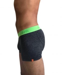 4-rth Zen Boxer Brief (Charcoal Grey)