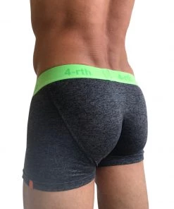 4-rth Zen Boxer Brief (Charcoal Grey)
