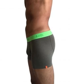 4-rth MEN Zen Boxer Brief (Rainforest Army Green)