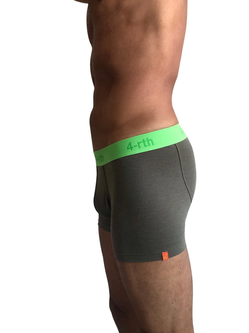 4-rth MEN Zen Boxer Brief (Rainforest Army Green)