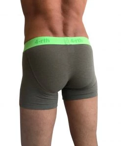 4-rth MEN Zen Boxer Brief (Rainforest Army Green)