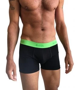 4-rth MEN Zen Boxer Brief (Black)