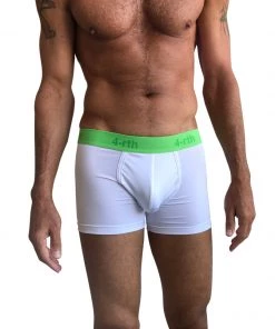 4-rth Zen Boxer Brief (White)