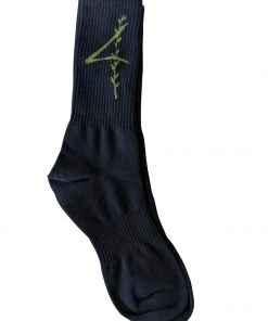 4-rth MEN "4" Rth Black Sport Socks