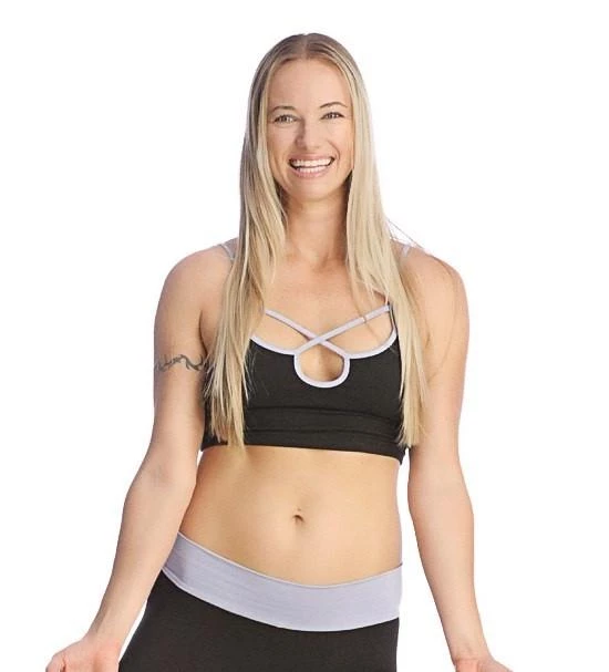 4-rth Bra Tops Bra Top (Black)