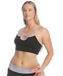 4-rth Bra Tops Bra Top (Black)