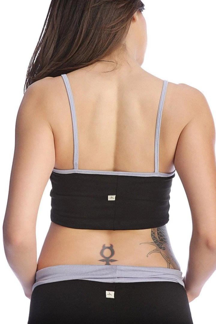 4-rth Bra Tops Bra Top (Black)