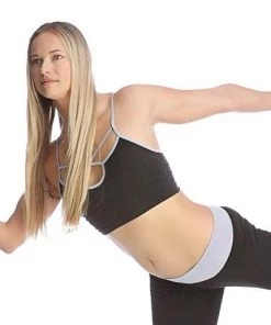 4-rth Bra Tops Bra Top (Black)