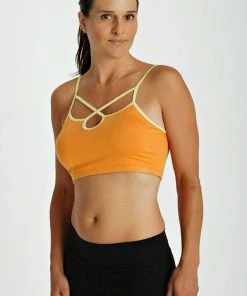 4-rth Bra Tops Bra Top (Tangerine)