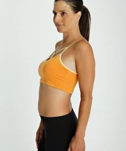 4-rth Bra Tops Bra Top (Tangerine)