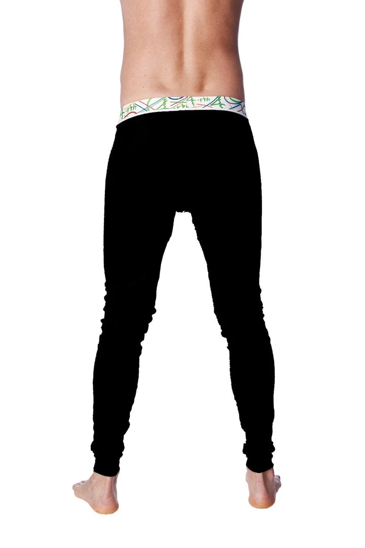 4-rth Crosstrain Thermal Yoga Pant (Solid Black) MEN