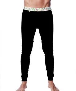 4-rth Crosstrain Thermal Yoga Pant (Solid Black) MEN