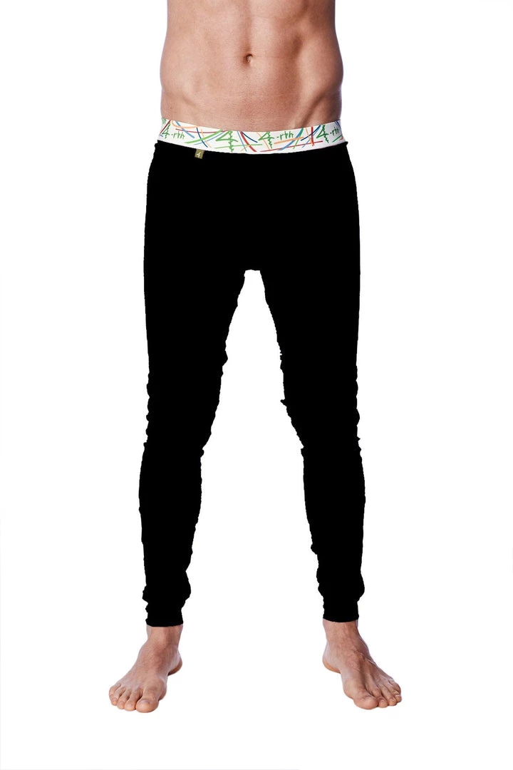 4-rth Crosstrain Thermal Yoga Pant (Solid Black) MEN
