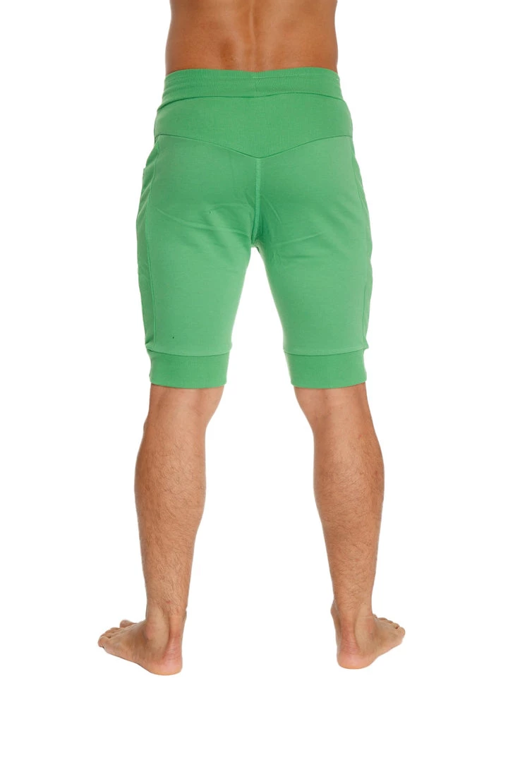 4-rth Cuffed Yoga Short (Bamboo Green)