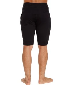 4-rth Cuffed Yoga Short (Black) MEN