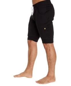 4-rth Cuffed Yoga Short (Black) MEN