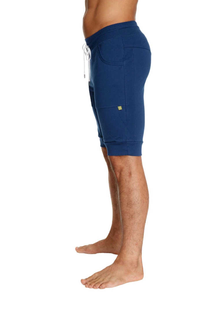 4-rth Cuffed Yoga Short (Royal Blue) MEN